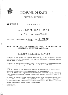 det 304 - Comune di Zanè