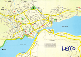 lecco: cartina della citta