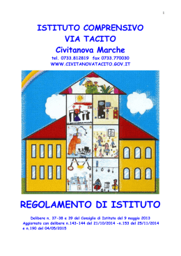 ISTITUTO COMPRENSIVO VIA TACITO