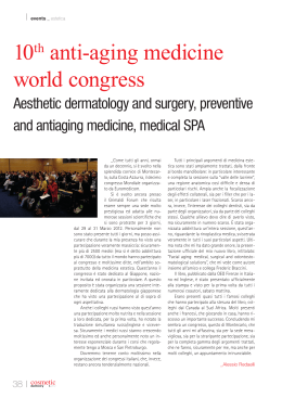 10th anti-aging medicine world congress