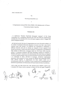 Esame Congiunto proroga della CIGS per