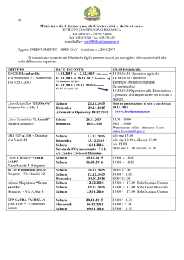 openday - Istituto Comprensivo di Zanica