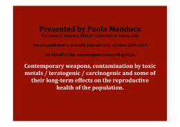 presentation in Pdf - Understanding effects of new war technologies