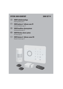 SYSTEM 3000 KOMFORT 3000 SET F4 GSM - XXL