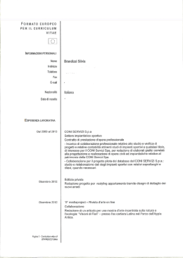 Curriculum vitae
