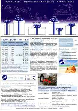 settimane promozionali e offerte