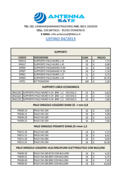 LISTINO 04/2013