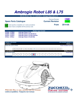 Ambrogio Robot L85 & L75