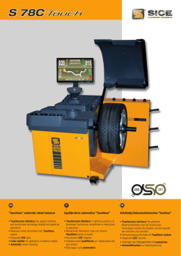 Scheda Tecnica - Auto Attrezzature Triveneto