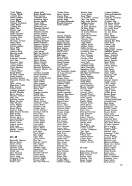 Diplomati 1947 - Ex Allievi Istituto Rossi di Vicenza