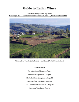 guide to italian wines tom hyland