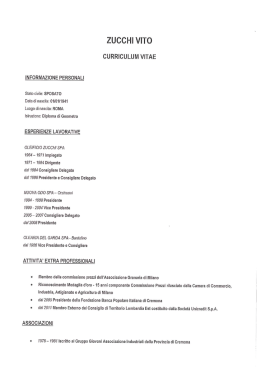 ZUCCHI VITO - Teatro Amilcare Ponchielli