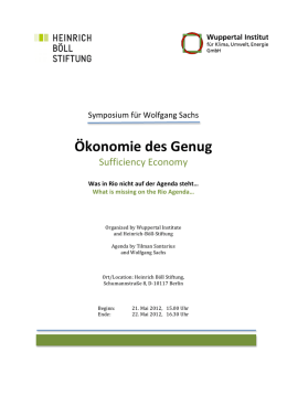 Symposium f&uuml;r Wolfgang Sachs-final