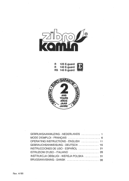 R 125 E-guard R 140 E-guard RS 145 E-guard