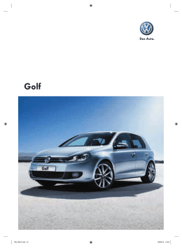 ottobre 2012 - Volkswagen Golf