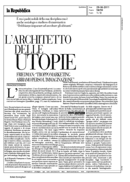 29-06-2011 - la Repubblica - Bollati Boringhieri Editore
