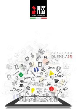 Scarica il catalogo PESS - Ime Sud Europe srl