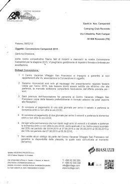 Convenzione 2015 Bi-Village &ndash; Istria