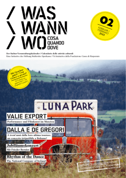 VALIE EXPORT DALLA E DE gREgORI