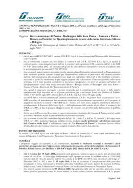 Interconnessione di Parma