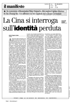 La Cina si interrog