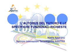 Nadia Amitrano, Servizio Innovazioni Tecnologiche ASSTRA