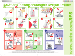 SATA® RPS™ - Rapid Preparation System