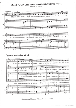 &Ugrave;GNE VOE.&Icirc;A CHE MANGEAMO E QUESTO PANE