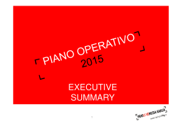 "Piano Operativo 2015" di TurismoFVG (Formato PDF)