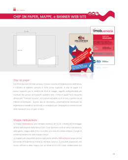CHIP ON PAPER, MAPPE, e BANNER WEB SITE
