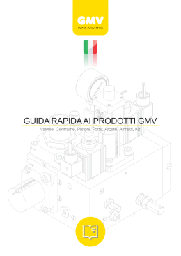 GUIDA RAPIDA AI PRODOTTI GMV