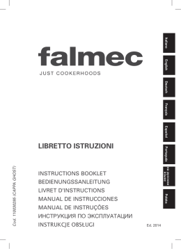 LIBRETTO ISTRUZIONI