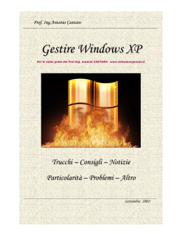 Gestire Windows XP - Pag. - 117