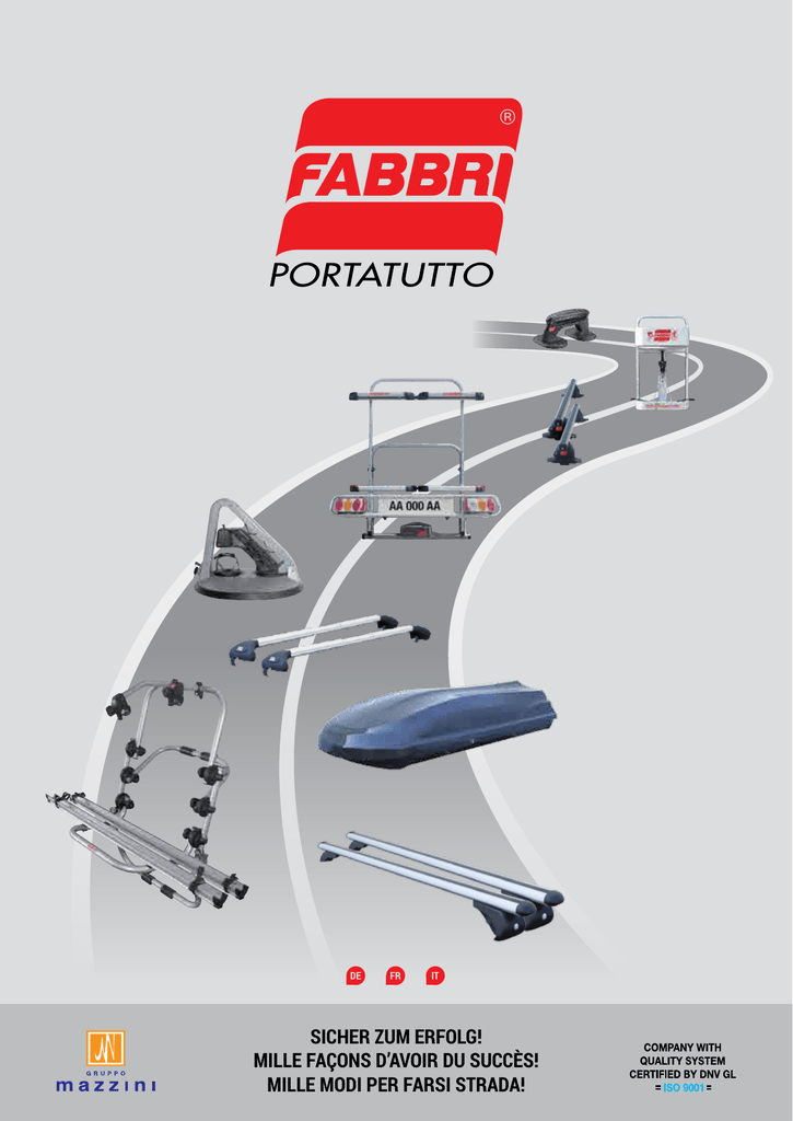 FIAT DOBLO/' 1//10/> 3 BARRE PORTATUTTO FABBRI IN ACCIAIO 150cm