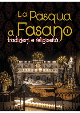 opuscolo FASANO E LE SUE TRADIZIONI DI