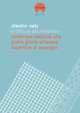 steinfix netz opuscolo informativo