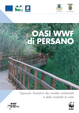 OASI WWF di PERSANO - WWF Ricerche e Progetti