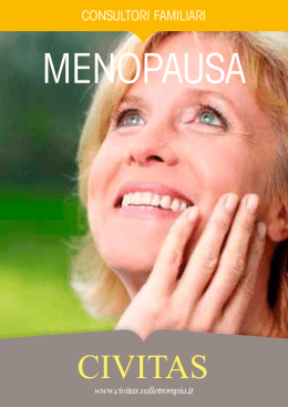 opuscolo menopausa