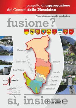 Opuscolo informativo