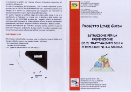Opuscolo informativo pediculosi - ISA 20 &ndash; Istituto Comprensivo di