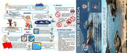 opuscolo sicurezza in mare