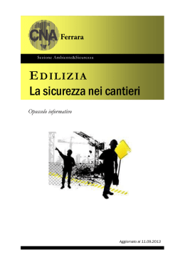 Opuscolo Sicurezza Cantieri.pub