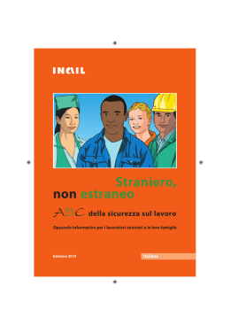 Opuscolo in Italiano - Consulenza Sicurezza Veneto