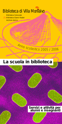 Montalvo opuscolo ok - Comune di Campi Bisenzio