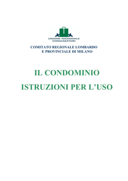 il condominio istruzioni per l`uso