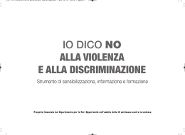 Kit antidiscriminazione