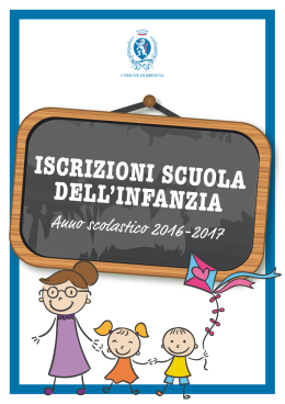 opuscolo scuole infanzia 2016_17