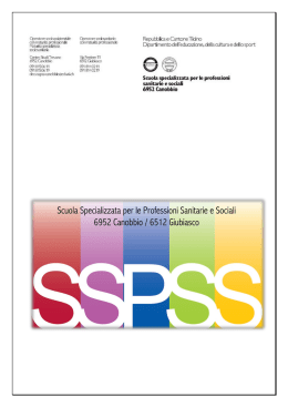 opuscolo informativo SSPSS - sspss.ch