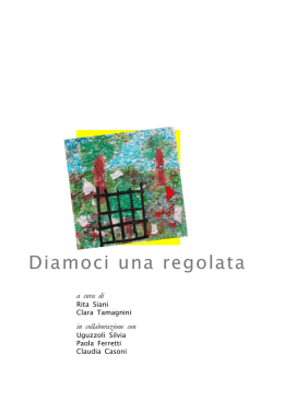 Leggi l`opuscolo - Comune di Reggio Emilia