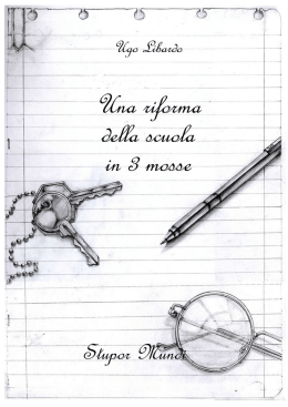 Una riforma della scuola in 3 mosse